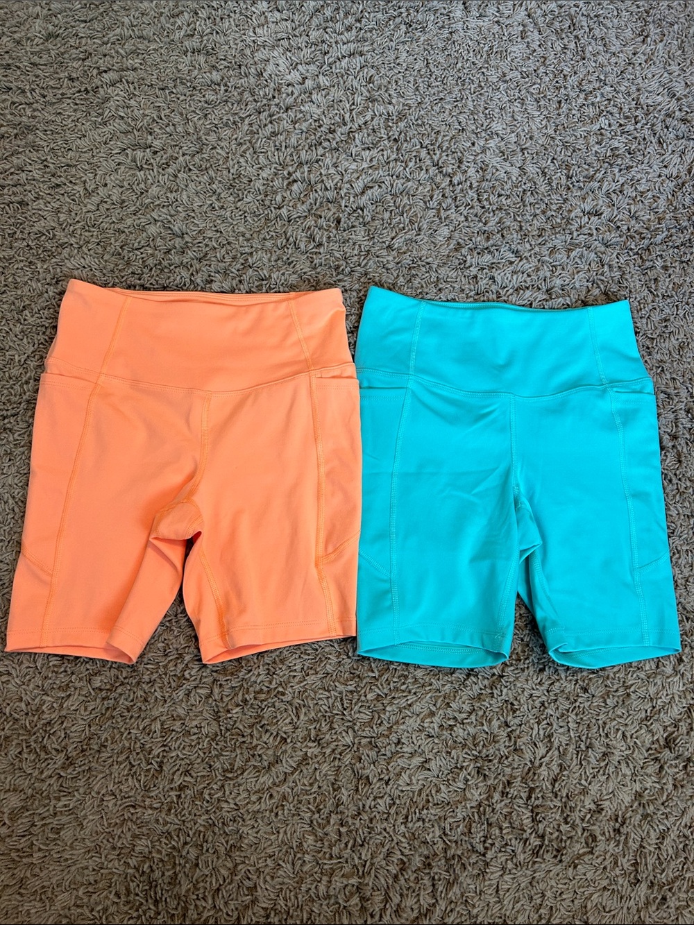 Athletic works biker shorts with pockets size XS